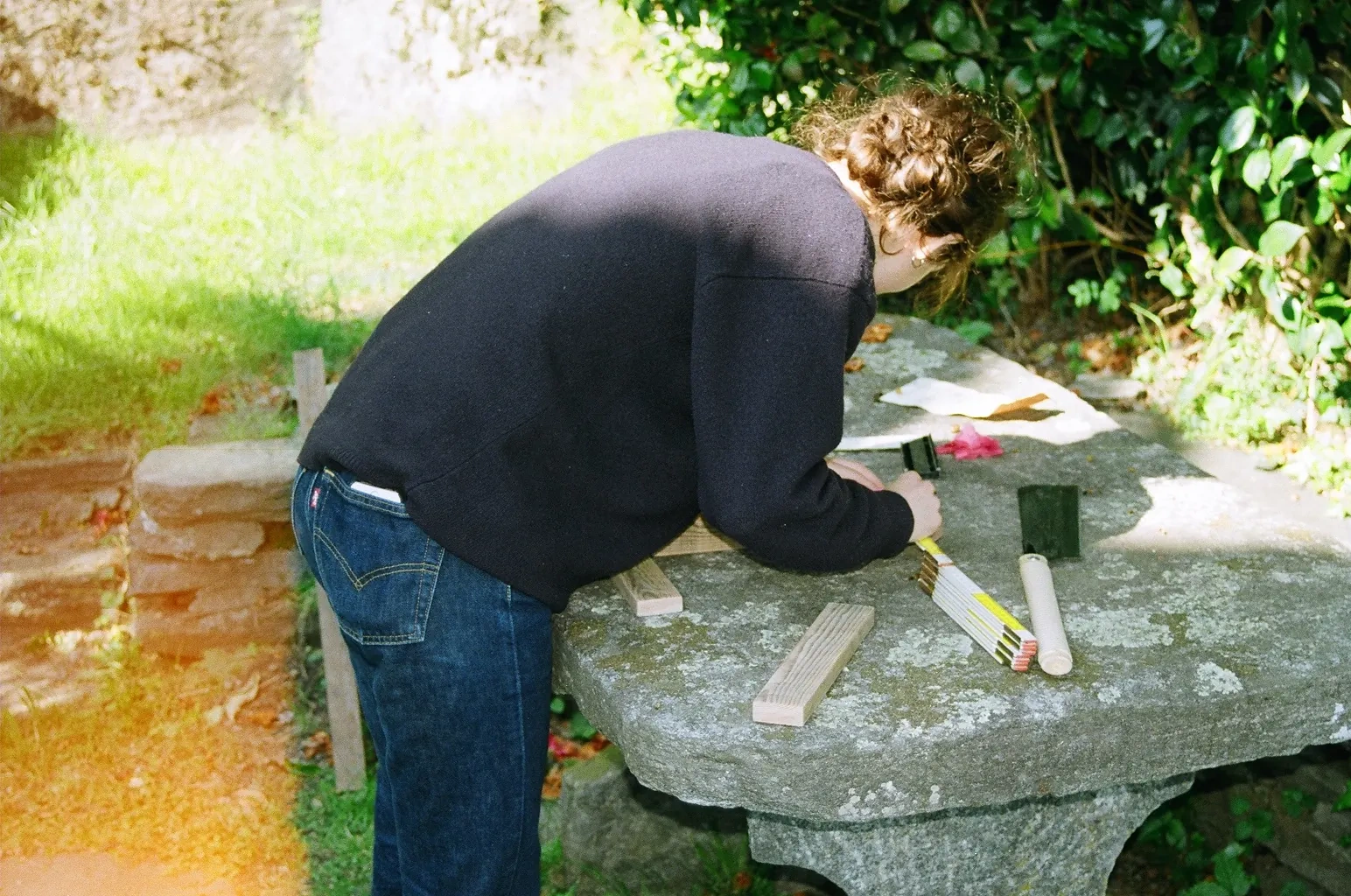 Tender Observer bench in use